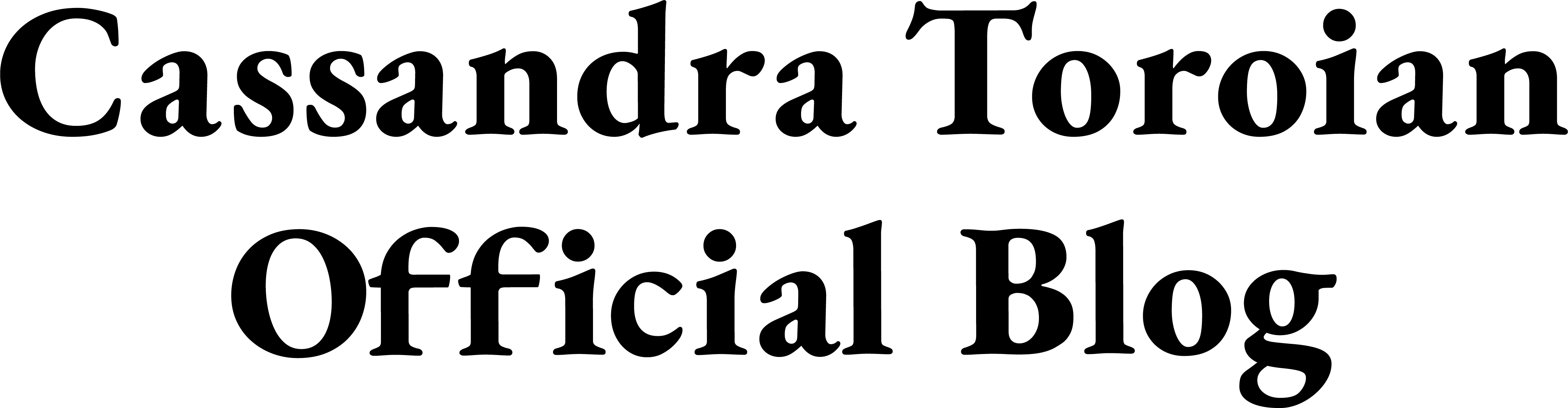 Cassandra Toroian Official Blog Logo